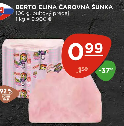 Berto Elina Čarovná šunka