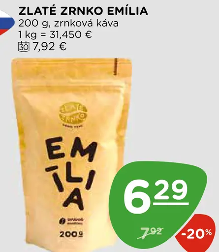ZLATÉ ZRNKO Emília