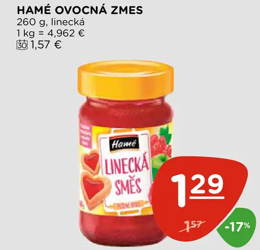 Hamé Ovocná zmes