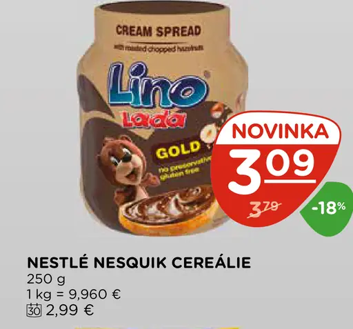NESTLÉ NESQUIK cereálie