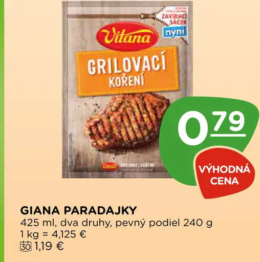 Vitana Grilovací korenie