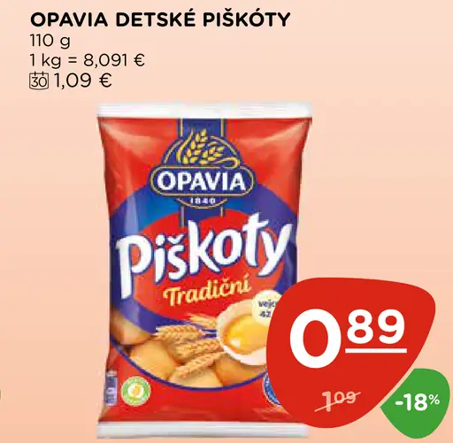Opavia detské piškóty