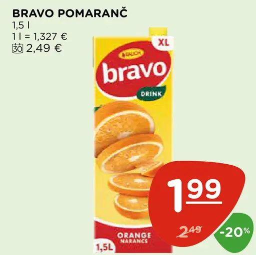 Bravo pomaranč