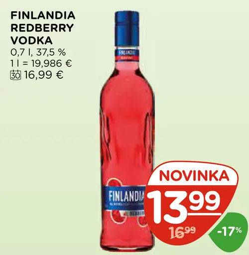 Finlandia Redberry vodka