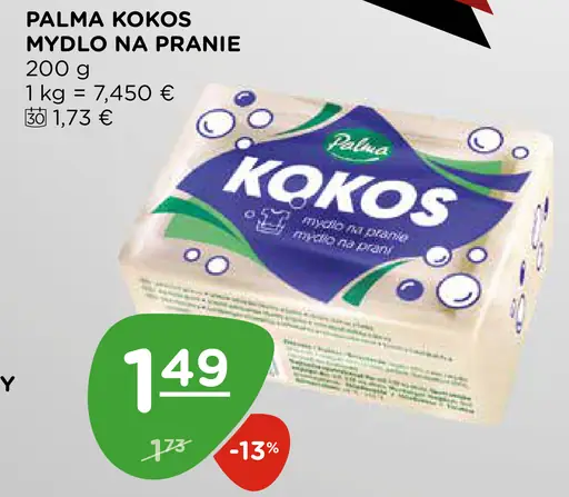 Palma Kokos mydlo na pranie