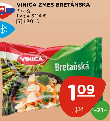 Vinica zmes Bretaňska
