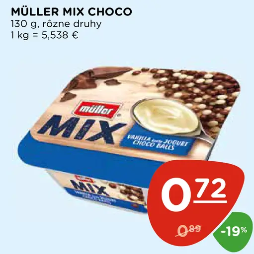 Müller Mix choco
