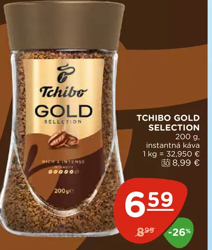 Tchibo Gold Selection instantná káva