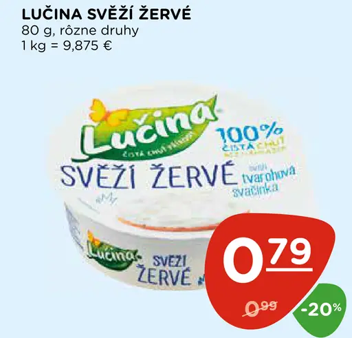 Lučina Smetanová svěží žervé