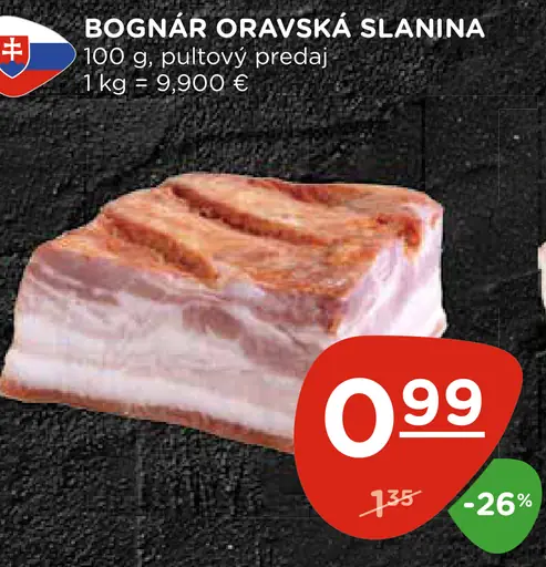 Bognár Oravská slanina