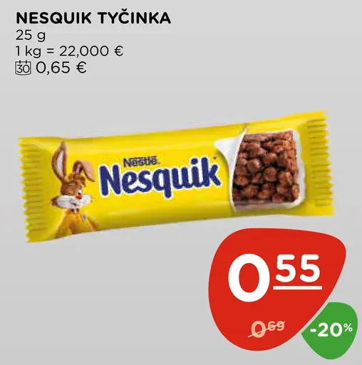 Nesquik tyčinka