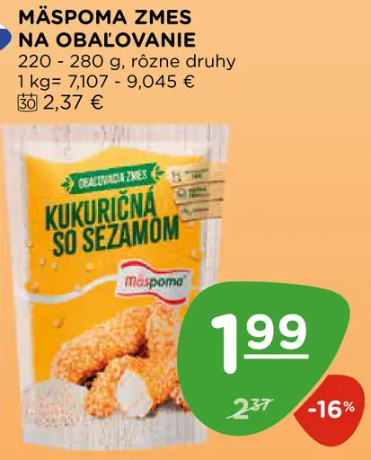 Mäspoma Zmes na Obaľovanie