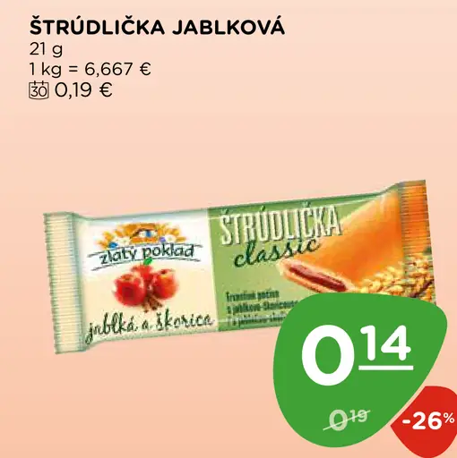 Štrúdlicka Jablková