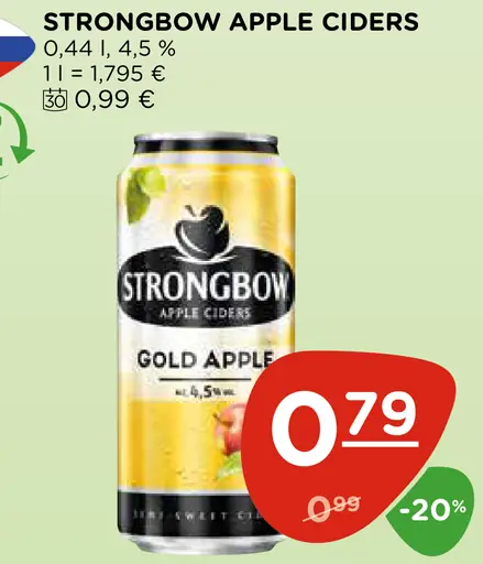 Strongbow Apple Ciders plechovka