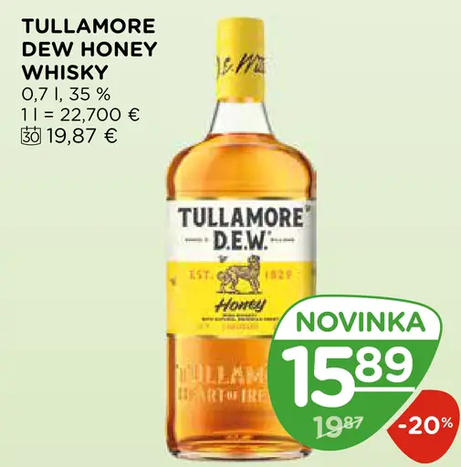 Tullamore Dew Honey whisky