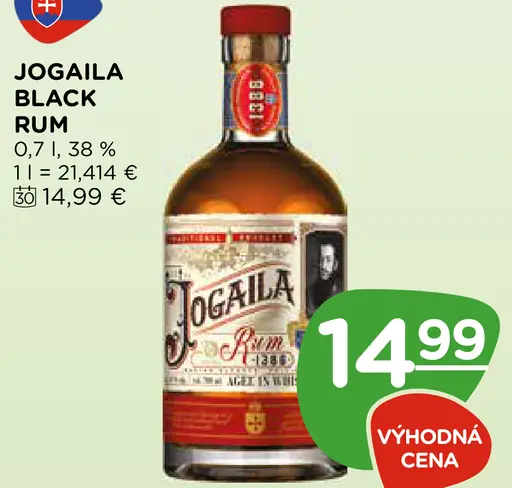 Jogaila black Rum