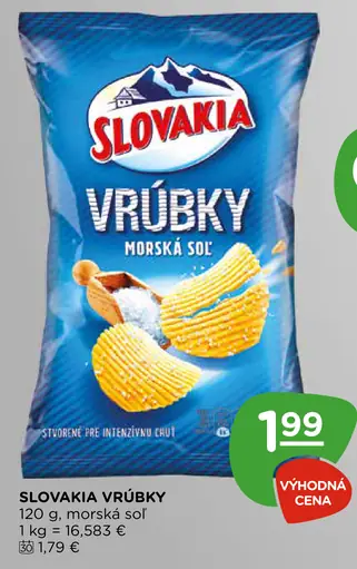 Slovakia Vrúbky morská soľ