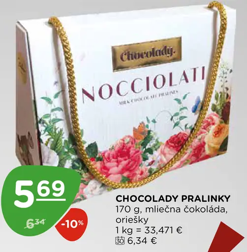 Chocolady pralinky