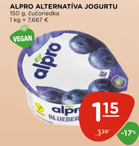Alpro alternatíva jogurtu