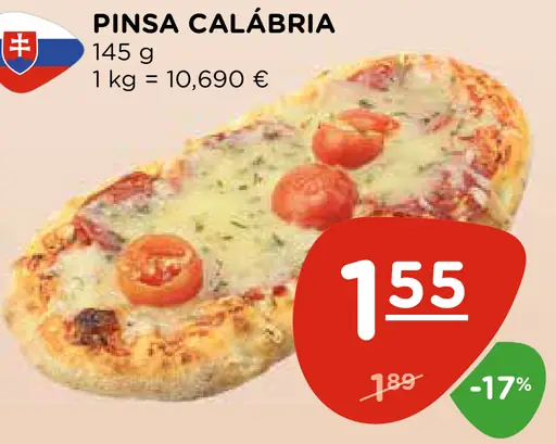 Pinsa Calábria