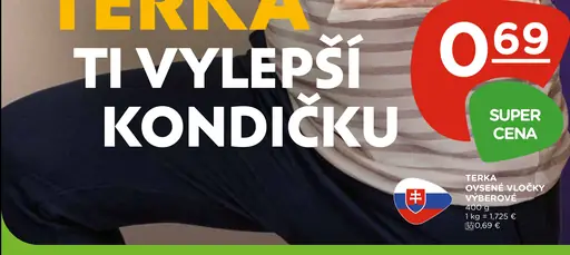Terka Ovsené vločky výberové