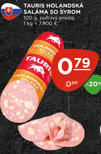 Tauris Holandská saláma so syrom