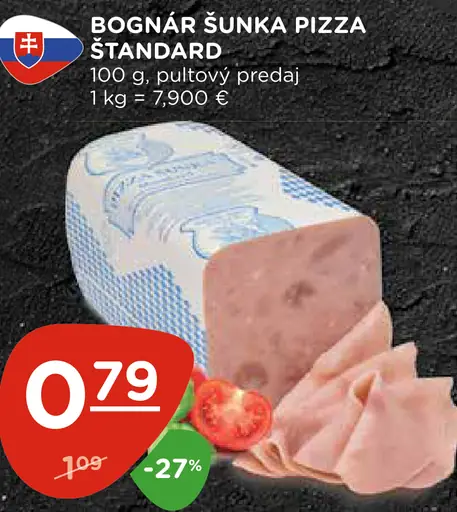 Bognár Šunka pizza štandard