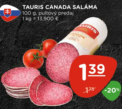 Tauris Canada saláma