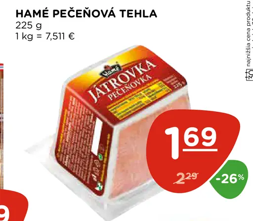 Hamé pečeňová tehla