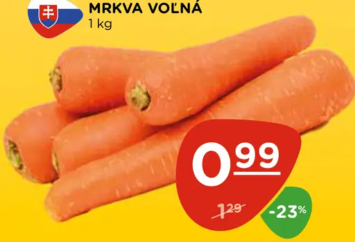 Mrkva voľná