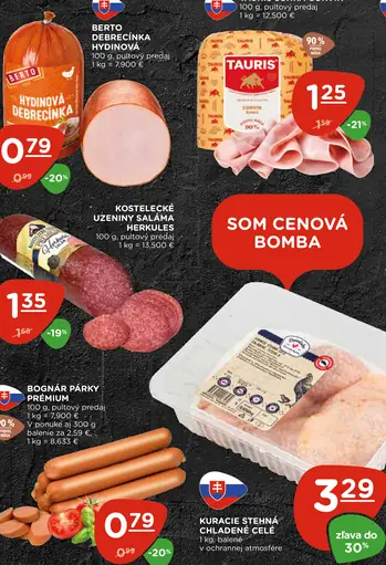 Kostelecké Uzeniny Saláma Herkules