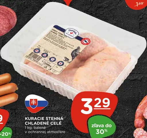Kuracie stehná celé chladené
