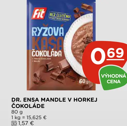 Dr. Ensa mandle v horkej čokoláde