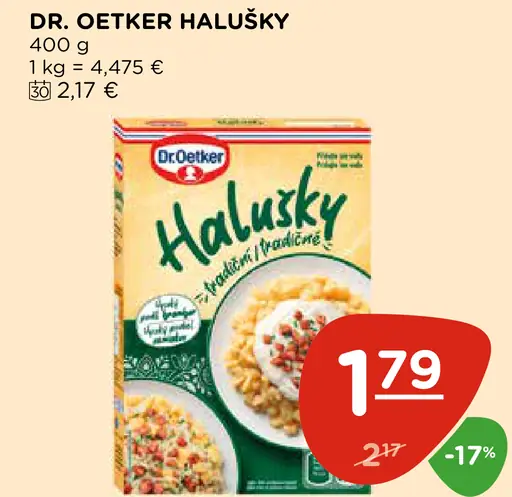Dr. Oetker halušky