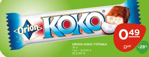 Orion Koko tyčinka