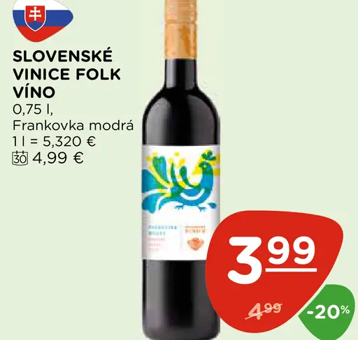 Slovenské Vinice Folk Vino