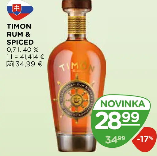Timon Rum & Spiced