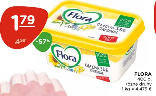 Flora Original Omega 3&6