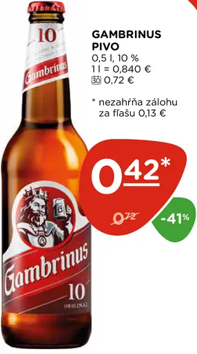 Gambrinus pivo