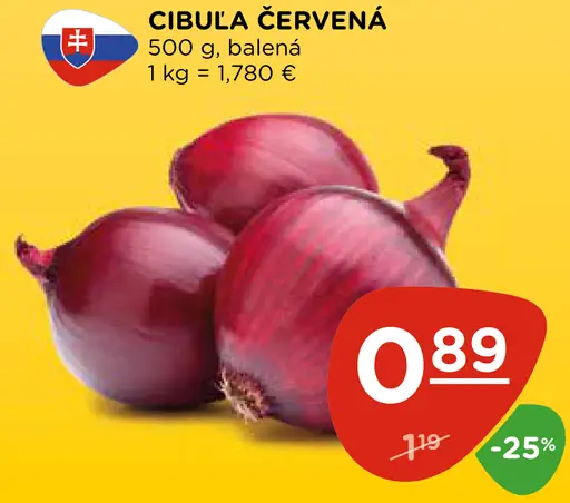 Cibuľa červená