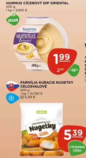 Kuracie nugetky celosvalové