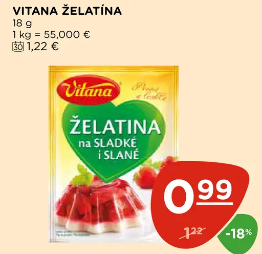 Vitana želatína