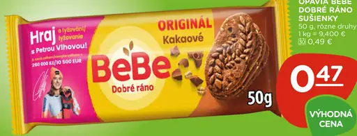 BeBe Dobré ráno sušienky