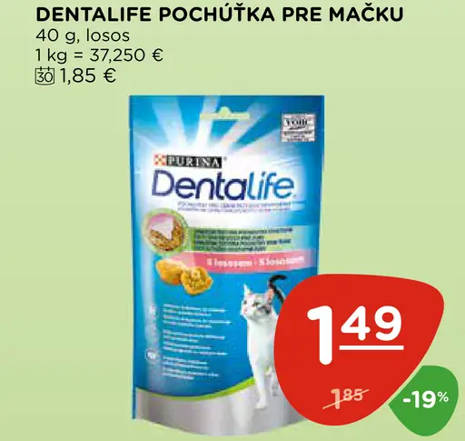 Dentalife Pochúťka pre mačku