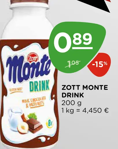 Zott Monte Drink