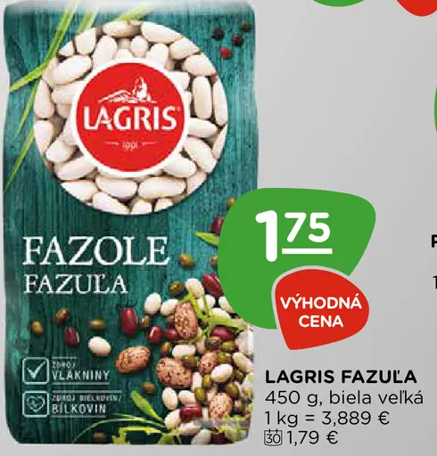 Lagris Fazuľa biela veľká