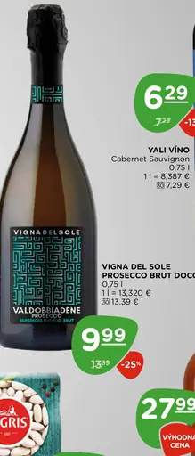 Vigna del Sole Prosecco Brut DOCG