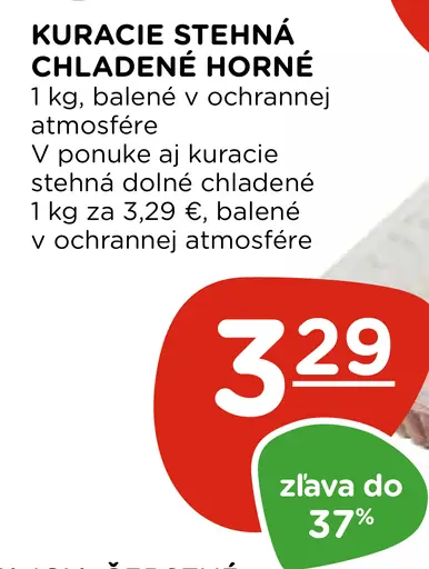 Kuracie stehná chladené horné