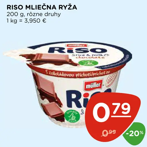 Riso Mliečna ryža