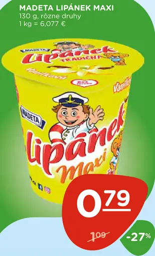 Madeta Lipánek Maxi